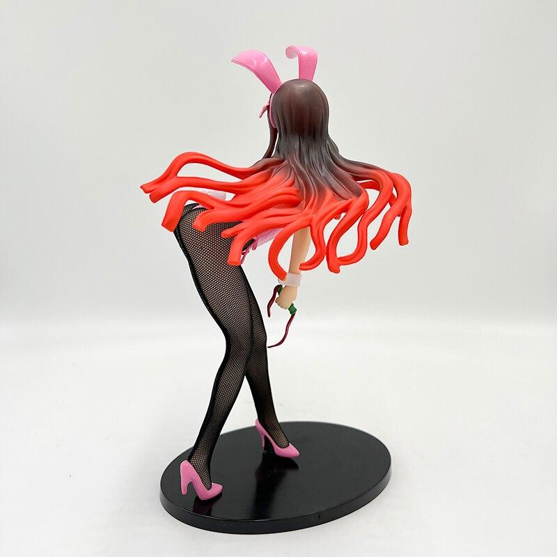 Buy 25cm Kimetsu No Yaiba Kamado Nezuko Sexy Anime Figure Demon Slayer  Nezuko Bunny Girl Action Figure Japanese Adult Model Doll Toy at affordable  prices — free shipping, real reviews with photos —