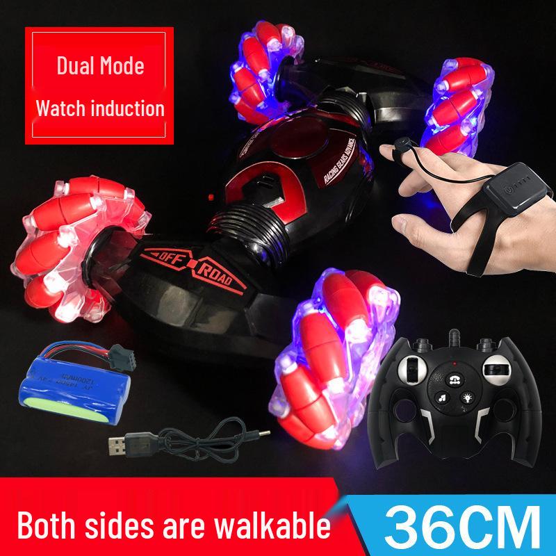 Gesture-Controlled Off-Road RC Stunt Car - Four-Wheel Drive Twisting Electric Climbing Toy