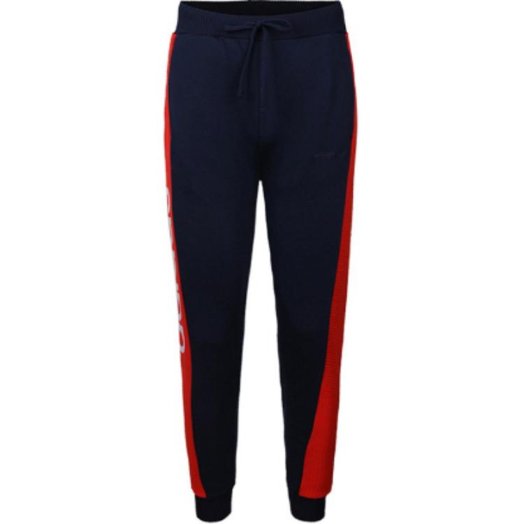 Adidas Neo M Cs Ftm Tp Comfortable Color Block Cuffed Knitted Casual Pants Men bottoms Blue EI4746