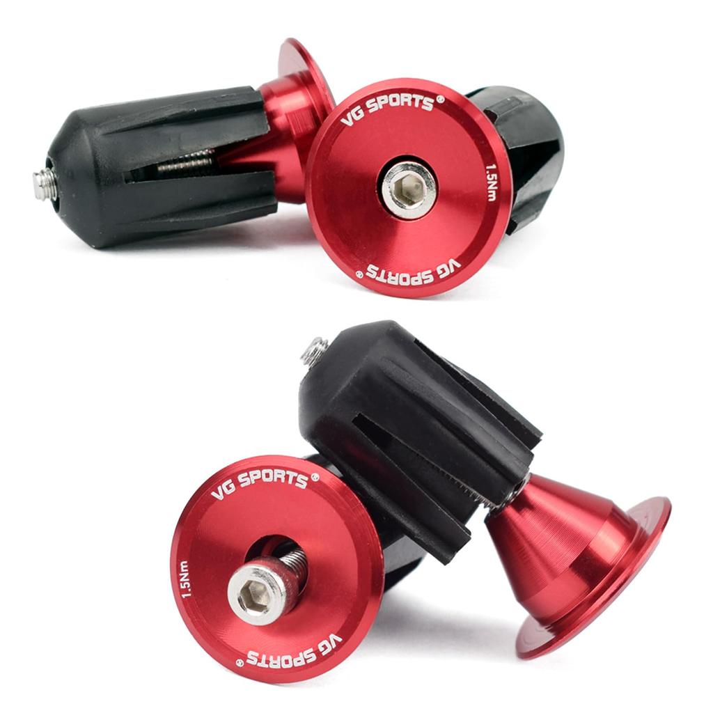 Azarxis Bicycle Bar End Plug Bike Bar End Cap Aluminum