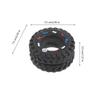 Dog Tire Squeaky Chew Toy, Bite Resistant Durable, For Small Medium Large Dogs Puppies Teething Playing Chewing, Pet Supplies