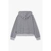 Studio Tomboy Stripe Zip Up Hoodie  9176213986ct 
