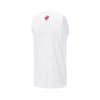 Li Ning Basketball Sleeveless Breathable Round Neck Vest Men Tops White AVSU807-1