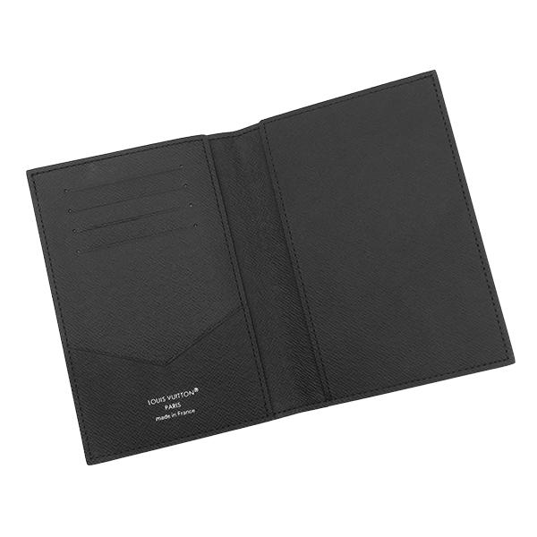 Louis Vuitton M64501 Monogram Eclipse Couverture Passpole NMpassport Case Leather Array