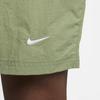 Nike Solid Color Logo Running Casual Shorts Men Bottoms Green DX0750-386