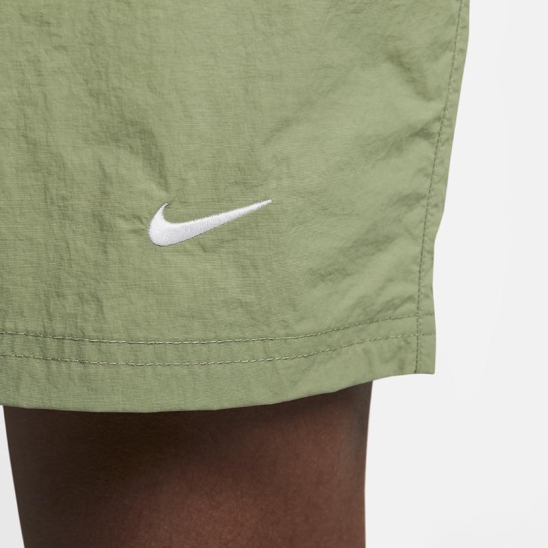 Nike Solid Color Logo Running Casual Shorts Men Bottoms Green DX0750-386