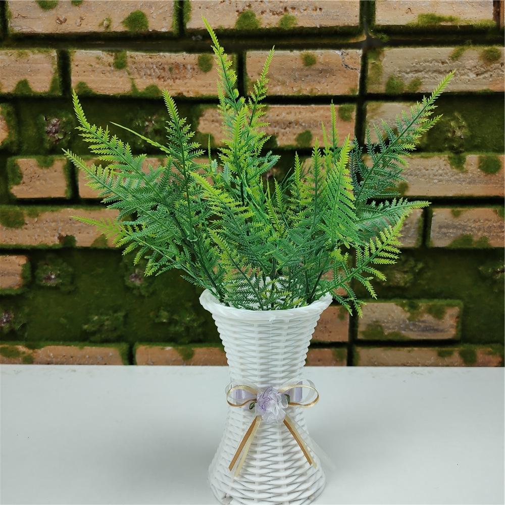 7 Branches Artificial Asparagus Fern Grass Plant Flower Home Floral Accessories