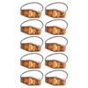 10 Pcs Clearance Side Marker Light Oval Marker Indicators Tail Lamp for Truck Trailer