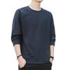 Woodpecker Men's Fleece-Lined Crew Neck Sweatshirt, Plus Size, Long Sleeve, Autumn/Winter 2024