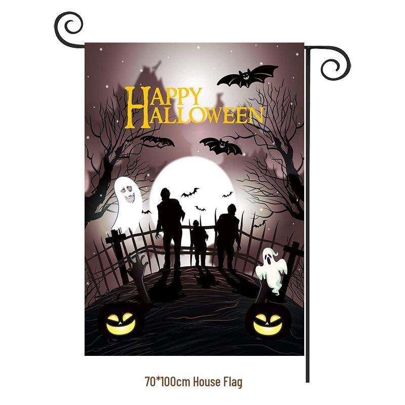 Halloween Garden Flag - New Cross-Border Design