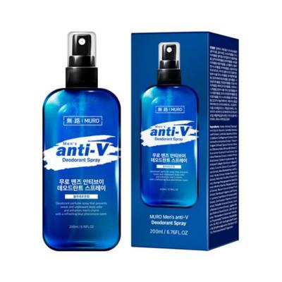Muro Men’s Anti‑V Deodorant Spray (200 Ml), 1 Unit