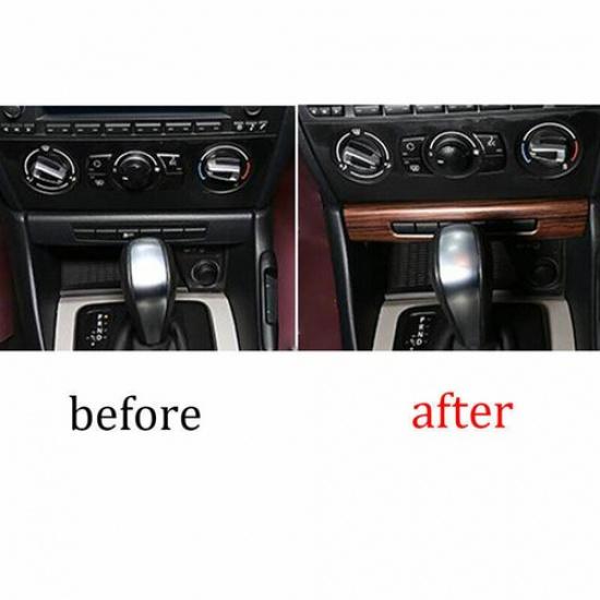 Trim Pine Wood Grain 2013-15 Central Assistant Mode Switch Button For BMW X1 E84