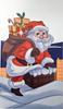 Xmas Plastic Bags Double-Sided Print 30X50Cm