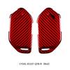 T-Carbon Carbon Fiber Car Key Case Cover For Kia Ev9 Picanto Sorento Mq4 Carnival Ka4 Morning K5 Carens Key Case Accesories