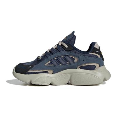 Ozmillen Elastic Lace C Preloved Ink Wonder Beige Kids Sneakers Blue Night-Indigo IG4286