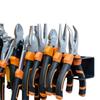 Wall Mounted Tool Organizers Storage Rack For Screwdrivers And Pliers,Steel Workshop Storage Rack With 14 Holes