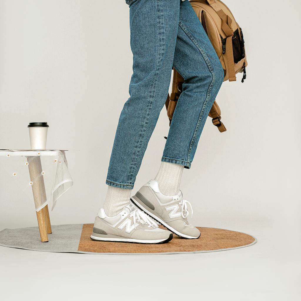New Balance 574 Grey Nimbus Cloud Sneakers ML574EGW