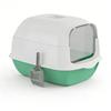 Mint Green Upgraded Thickened Extra Large Enclosed Cat Litter Box Anti-Splash Odor Control Kitten with Handle In Stock Wholesale