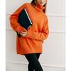 2025 Women's Turtleneck Sweater Solid Color Loose Knitwear Autumn Winter Fashion Ins Style Pullover