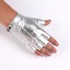 Drie-snarige lederen halfvingerhandschoenen voor heren en dames, veelkleurig, straatdans, dun, nachtclub, dames performance, danshandschoenen