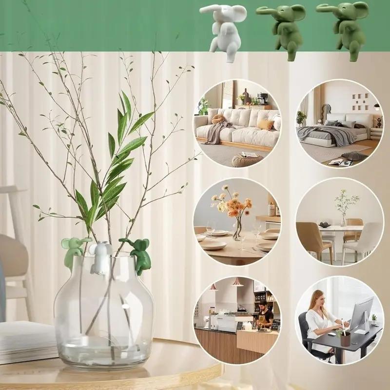 Creative Plant Propagation Buddy - 3D Elephant Plastic Holder for Plant Cuttings