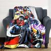 1pc UFO Robot Grendizer10 Blanket, Gift, for Men and Women, Soft Blanket, Good for Sofa Bed Couch Travel, Lightweight Flannel Blanket