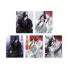 The Dumb Husky and His White Cat Shizun Acrylic Card Complete Set 5 Pieces Box Erha 2ha Anime Collectible 70x90mm