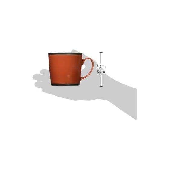 Hasami Ware Wayama Kiln Wabi Mug Large 300ml Red 282812