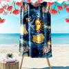 Sonne und Mond Sternenhimmel Design Strandtuch schnelltrocknend für Reisen Outdoor-Sport Joggen Strand und Schwimmen
