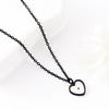 15mm Round Metal Cross Necklace with Mustard Seed, European-American Style, Stainless Steel Chain