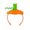 Halloween Pumpkin Headband Kids Party Costume Accessory Festive Decoration Prop