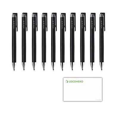 Pilot Juice Up Retractable Gel Ink Ballpoint Pen Black 0.3mm (Set of 10)