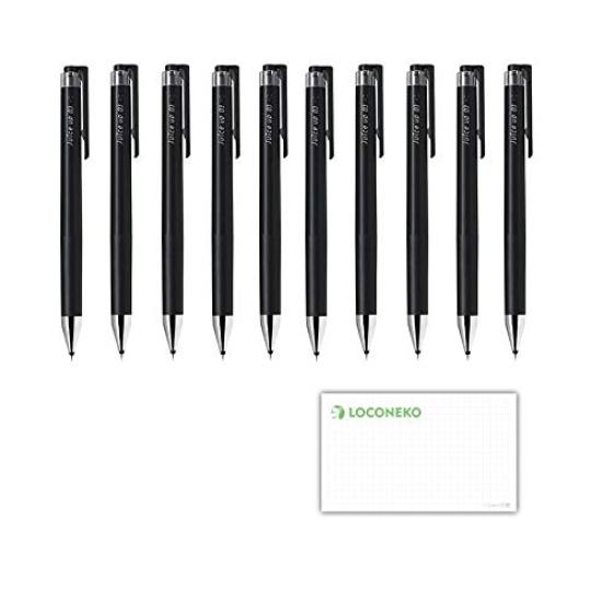 Pilot Juice Up Retractable Gel Ink Ballpoint Pen Black 0.3mm (Set of 10)