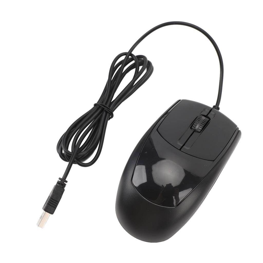 USB Wired Mouse Ergonomic Corded Computer Mouse 1200 DPI Silent Click Gaming Mouse for Office