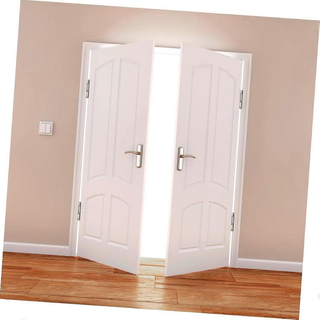 1PC Self Closing Door Hinges Spring Loaded Hinges Adjustable Tension for Garage