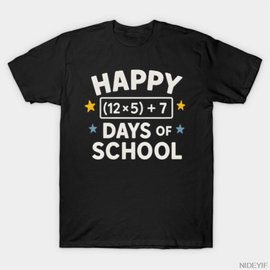 

Funny 67 Meme 6 7 Day Of School Boys Kids Teens Math T-shirt For Men Women 100% Cotton T Shirts Short Sleeve Tops 1110-4 4XL