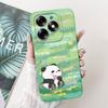 For Cover Tecno Spark Go 2024 Lovely Panda Funny Animals Meme Funda Etui For Tecno SparkGo 2024 Soft Liquid Silicone BG6 Cases