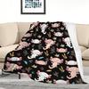 Axolotl Blanket Ultra Soft Flannel Throw Blanket Gifts for Axolotl Lovers Blankets for Girls Boys Kids Women Adults Stuff
