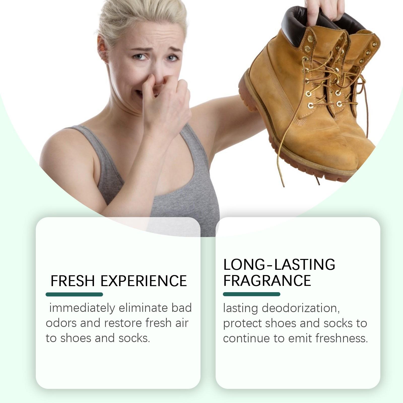 Дезодорант-спрей для обуви и носков Fresh Cleaning Shoes Shoe Rack Socks Deodorant 100 мл — фото 3