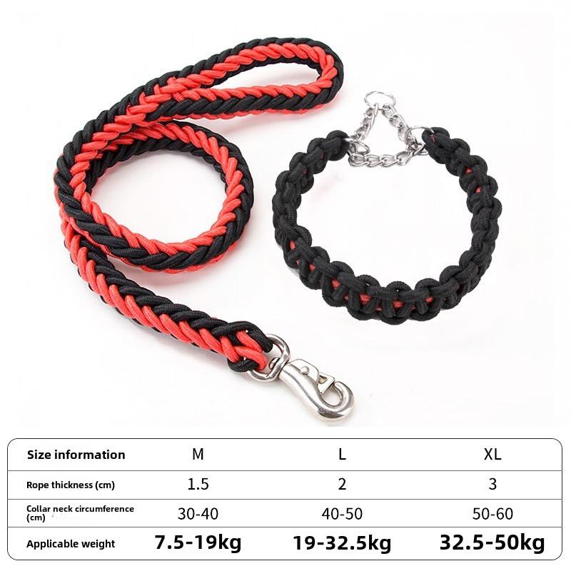 

Поводок для собак большой длины, цепь для собак средней длины, золотистый ретривер, лабрадор, поводок для прогулок с P-цепью, товары для животных M