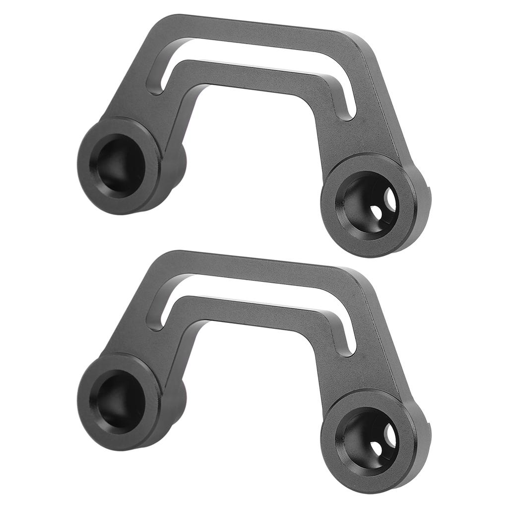 Pair A Pillar Windshield Light Mounting Bracket Replacement for Jeep Wrangler JL JLU 2018‑2022 Black