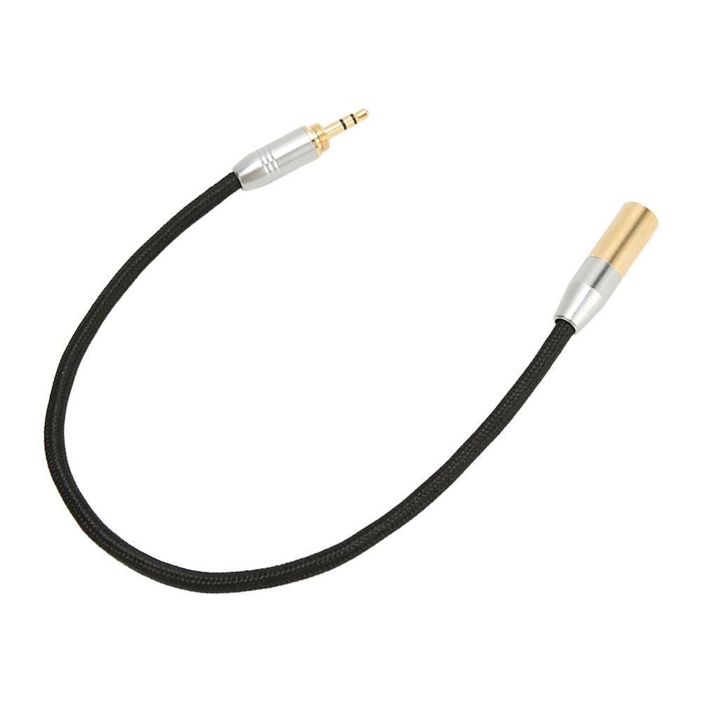 Plug and Play Professional Audio Cable Gold Plated 3.5mm to Mini XLR Adapter  Professional Audio