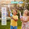 Magic Elastic Bubble Fog Wand Machine Portable Smog Bubble Maker Automatic Bubble Blower for Kids Party Favors