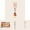 Mini Ducks Cats Foxes Pulling Foot Keychain Plush Keyring For Kids And Collectors