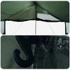 Family Tent Army Green 450 x 400 x 265 cm Polyester and Steel