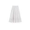 Spring 2026 Floral Lace Ruffled Women's Gentle Style Long Skirt