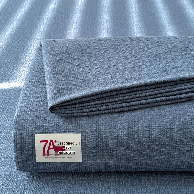 Premium Puff Yarn Bed Sheet & Pillowcase Set - Single, All-Season, Perfect for Dorms – Super Comfortable & Stylish