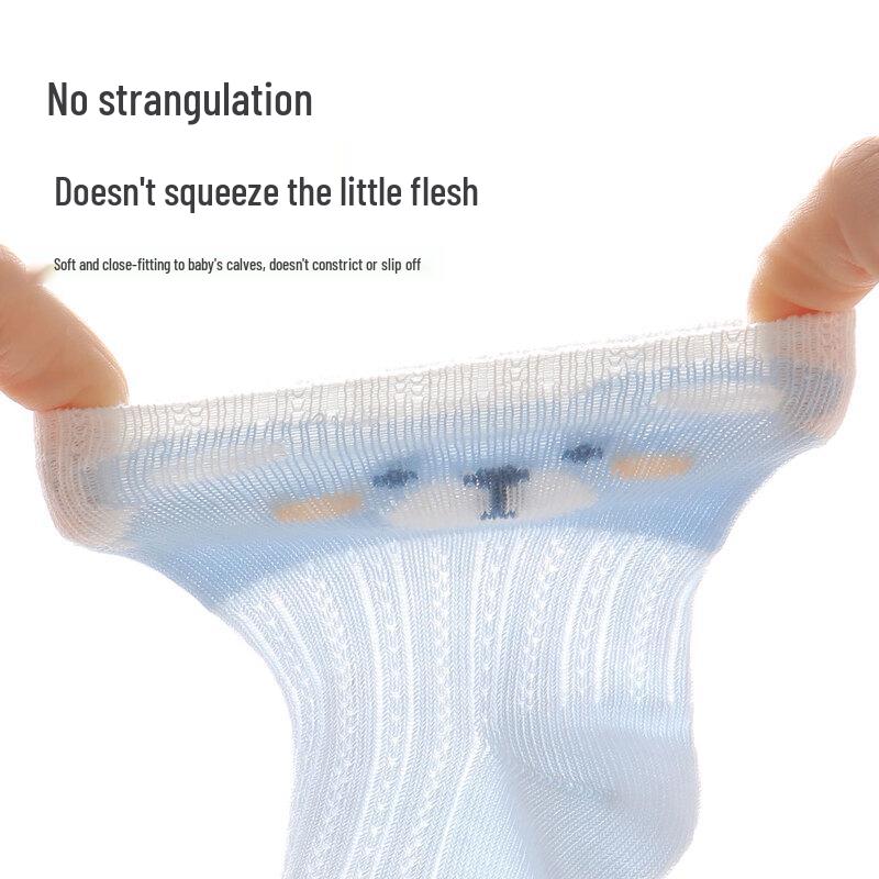 Beingmate Baby Cotton Mid-Tube Socks