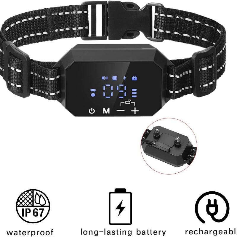 Dog Fence Wireless Electronic Fence GPS Waterproof Barking Stop Dog Trainer Pet Electronic Fence Outdoor