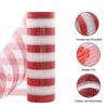 Handmade Christmas Wreath Tree Stripes Mesh 26cmx10 Yard Gift Wrapping Ribbon  Christmas Tree Decor